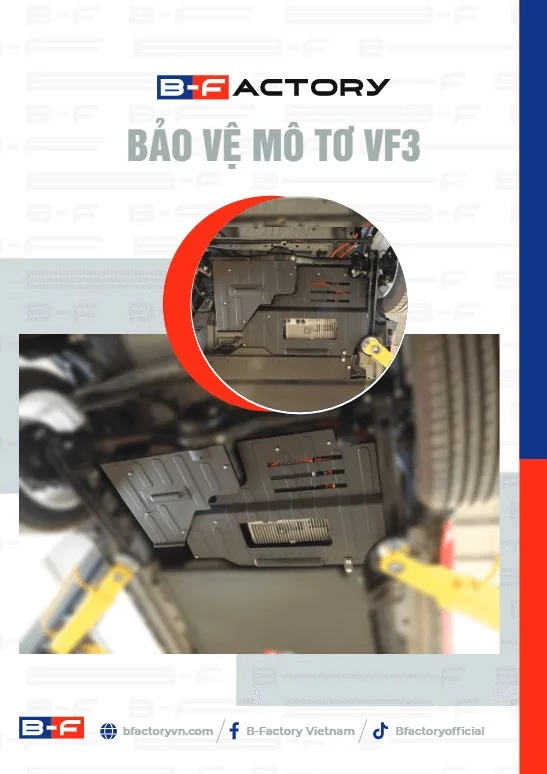 Tấm bảo vệ mô tơ xe VinFast VF 3