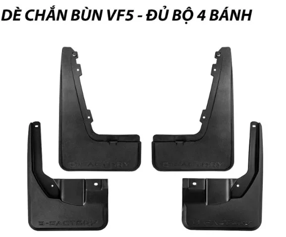 Phụ kiện xe VinFast - Dè chắn bùn VF5 của B-Factory