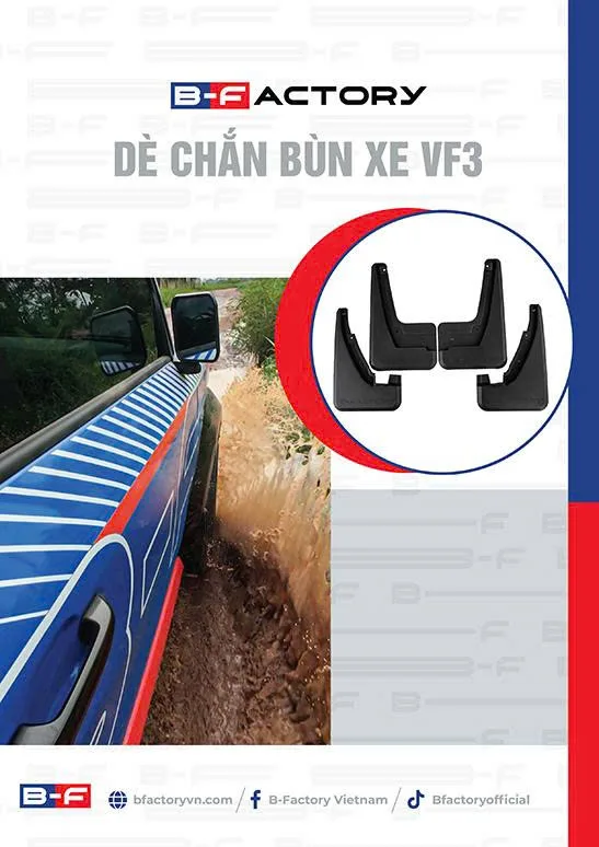 Dè chắn bùn xe Vinfast VF3