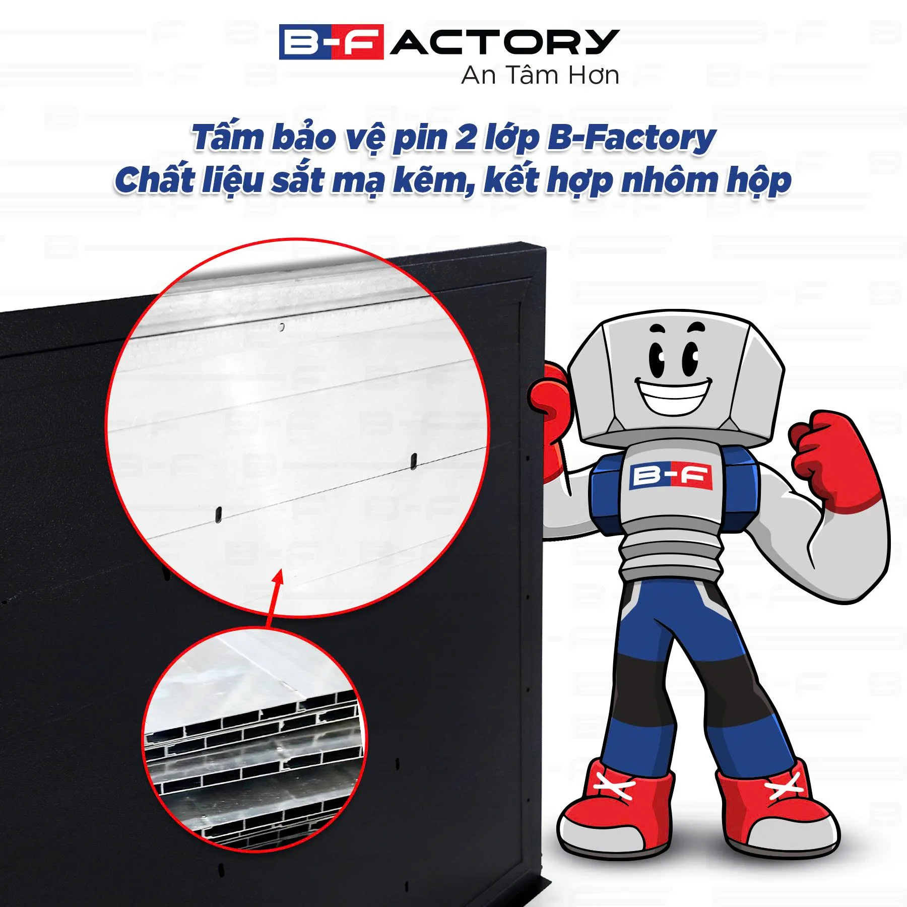 Phụ kiện xe VinFast bảo vệ tấm pin