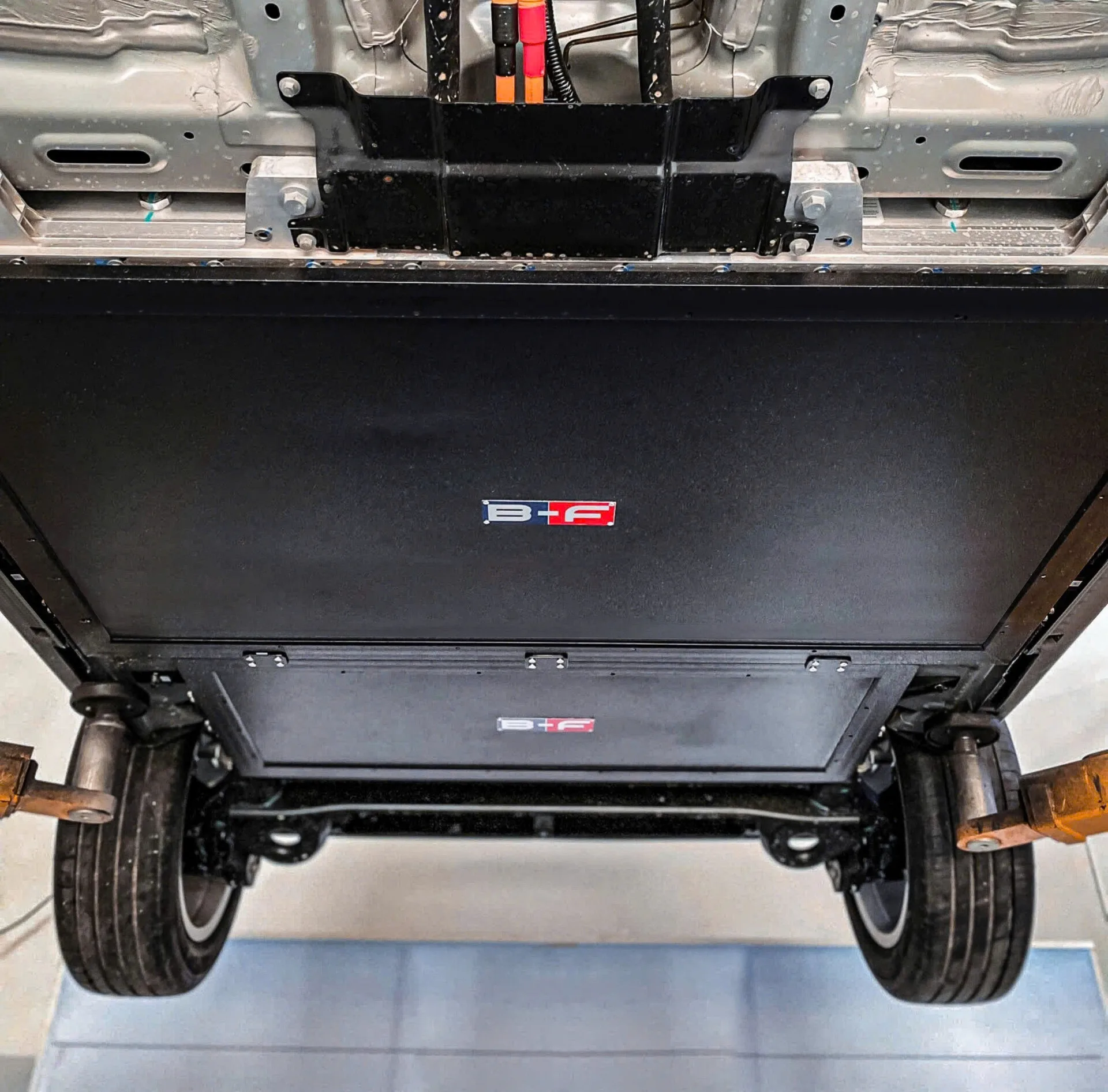 Tấm bảo vệ pin 2 lớp B-Factory bảo vệ pin xe an toàn