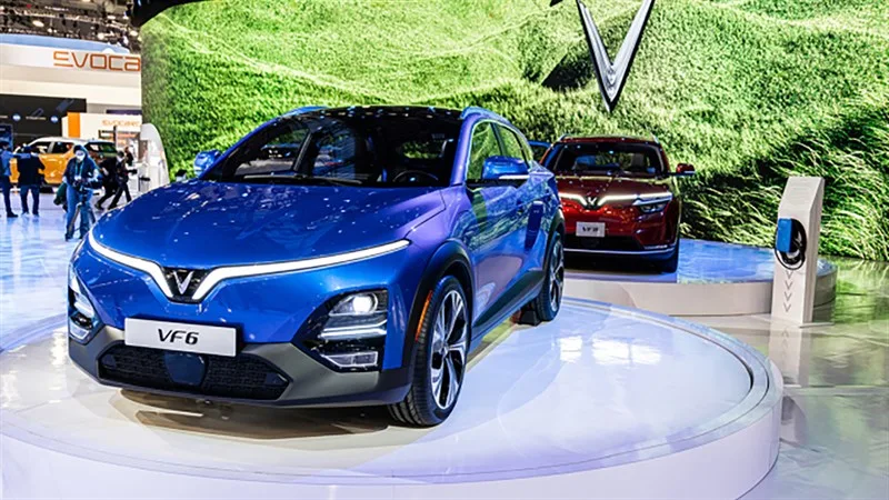 Xe VF 6 gây ấn tượng mạnh bởi ngoại hình trẻ trung, năng động